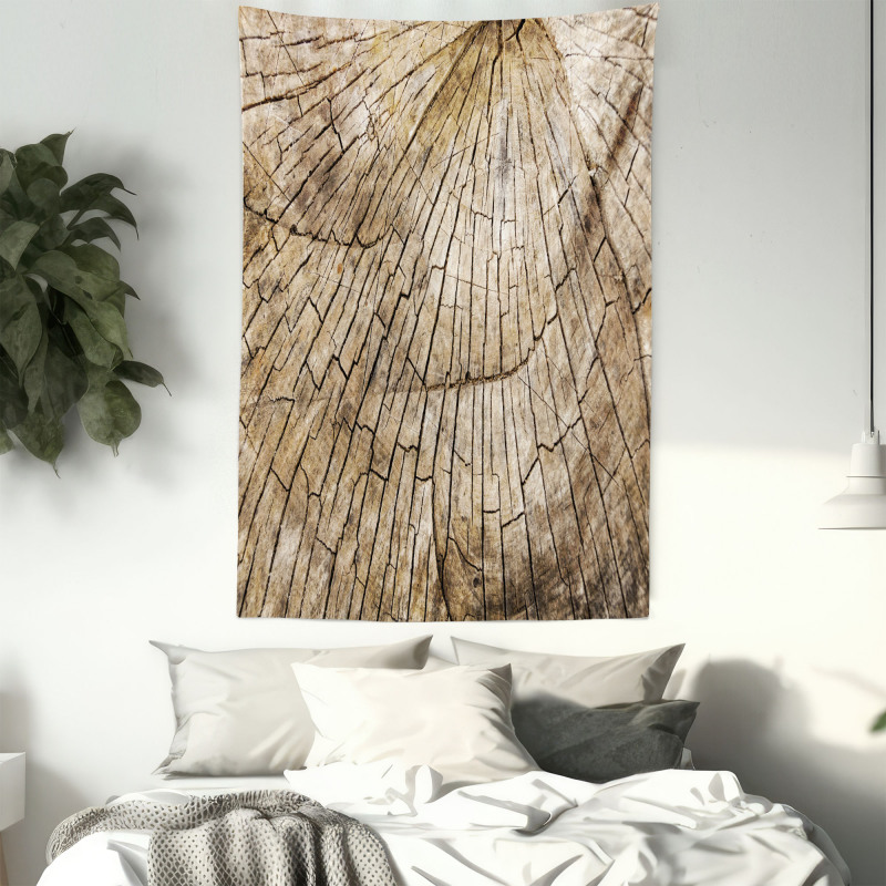 Wooden Nature Forest Tapestry