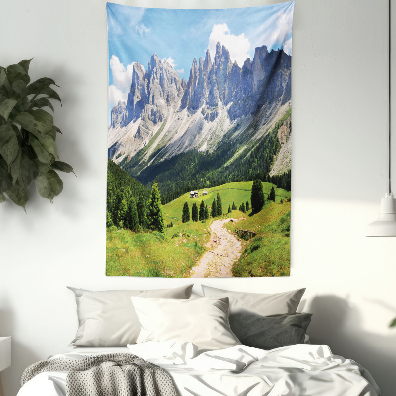 Pathway to Forest Alps Tapestry