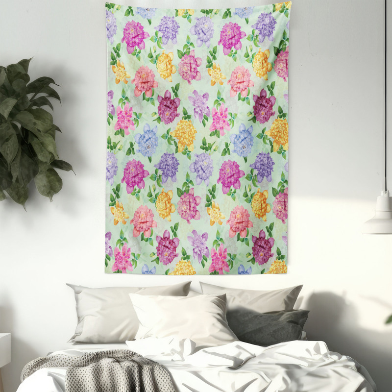 Floral Beauty Bridal Tapestry