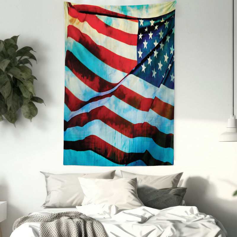 Wind Flagpole Tapestry