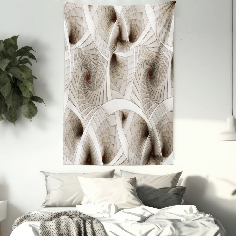 Abstract Digital Style Tapestry
