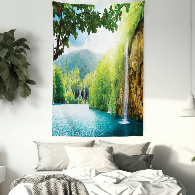 Crotian Lake Forest Tapestry