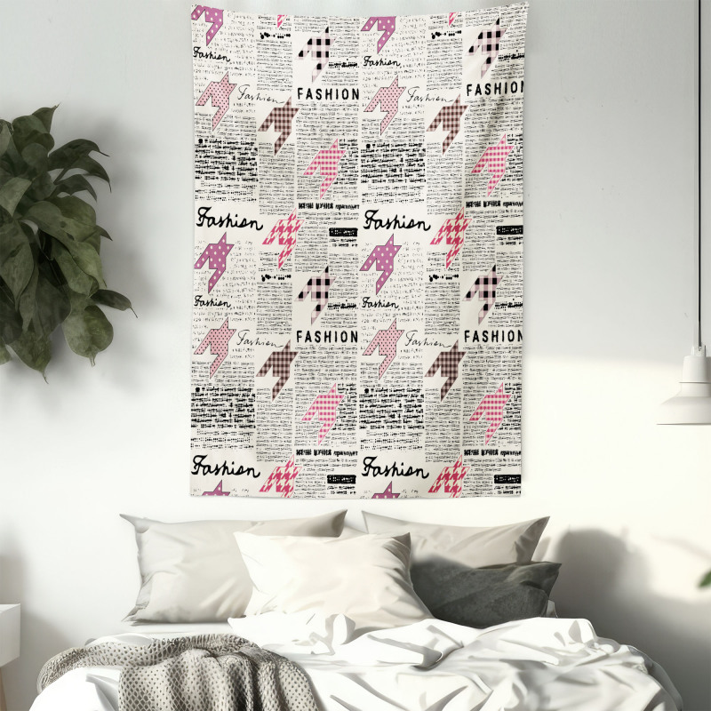 Fashion Magazine Retro Tapestry