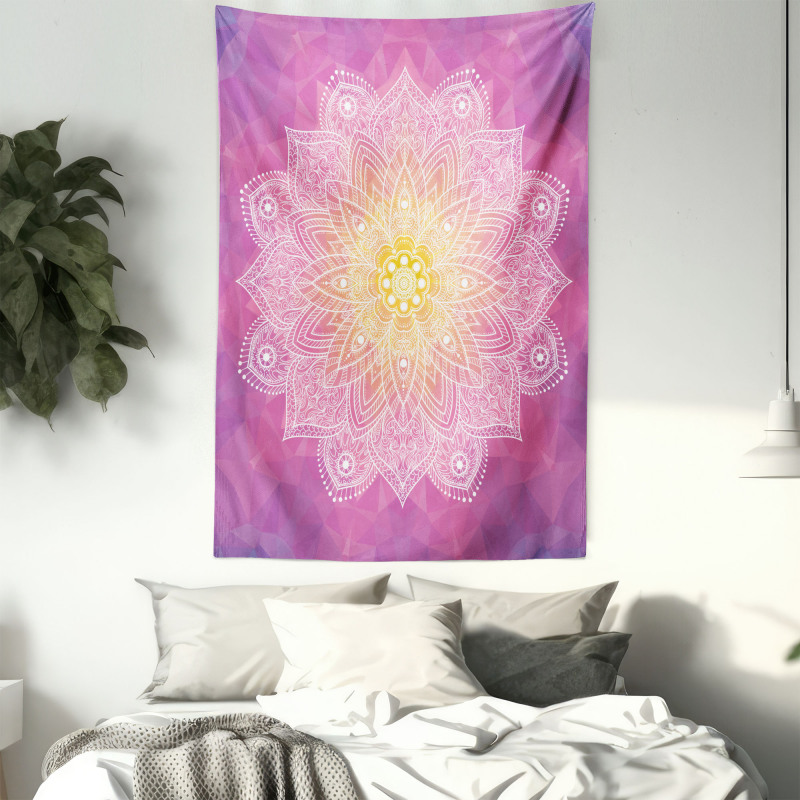 Mandala Floral Art Tapestry