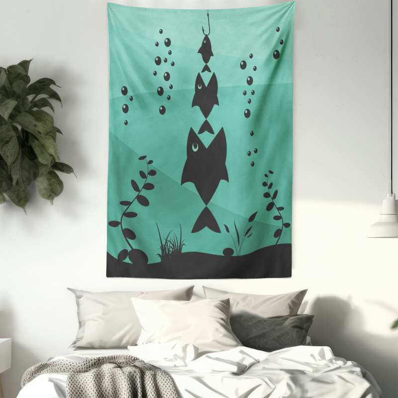 Underwater Life Themed Tapestry