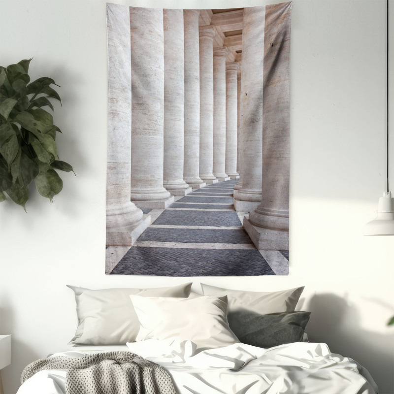 Roman Stone Columns Tapestry