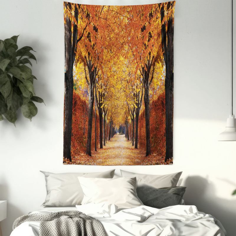 Pathway in the Woods Tapestry