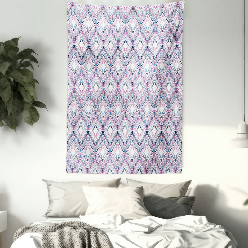Abstract Tribal Pattern Tapestry