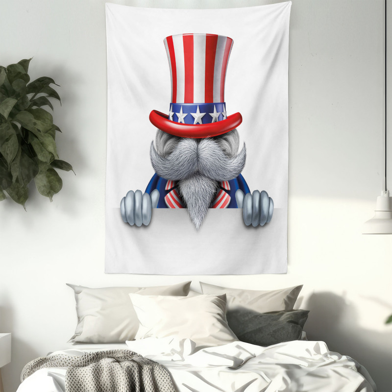 Uncle Sam Hat Tapestry