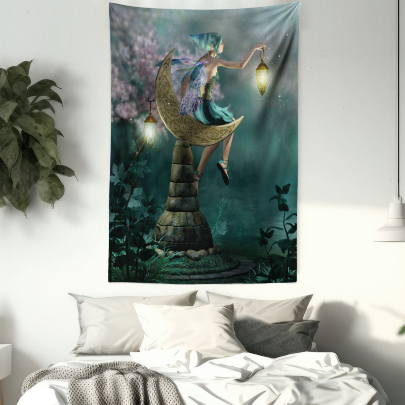 Little Pixie Lantern Tapestry