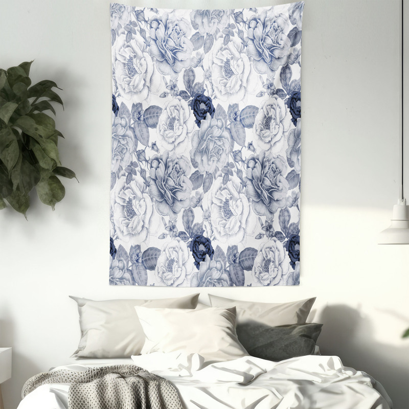 Garden Spring Roses Tapestry