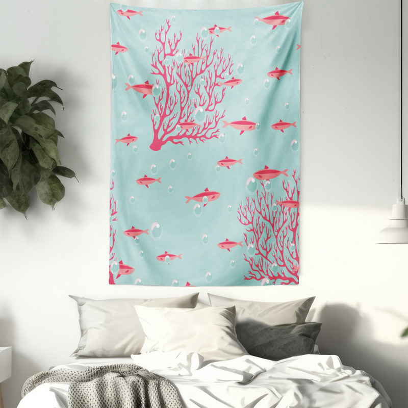 Fishes Coral Reef Aquatic Tapestry