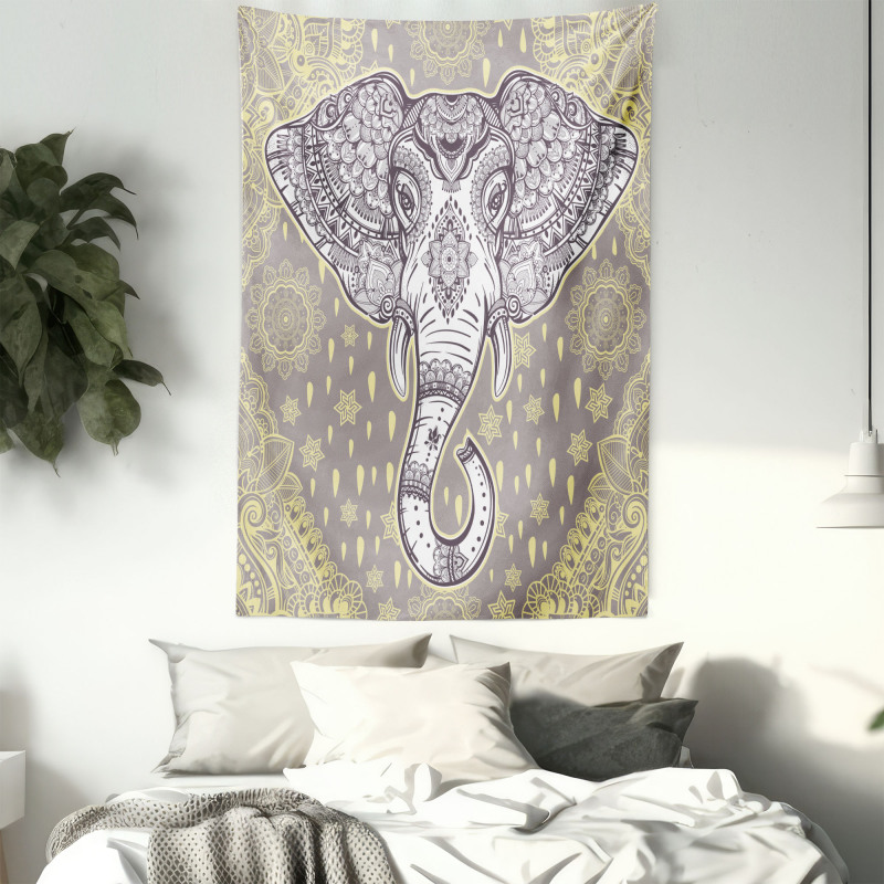 Tribal Sacred Icon Tapestry