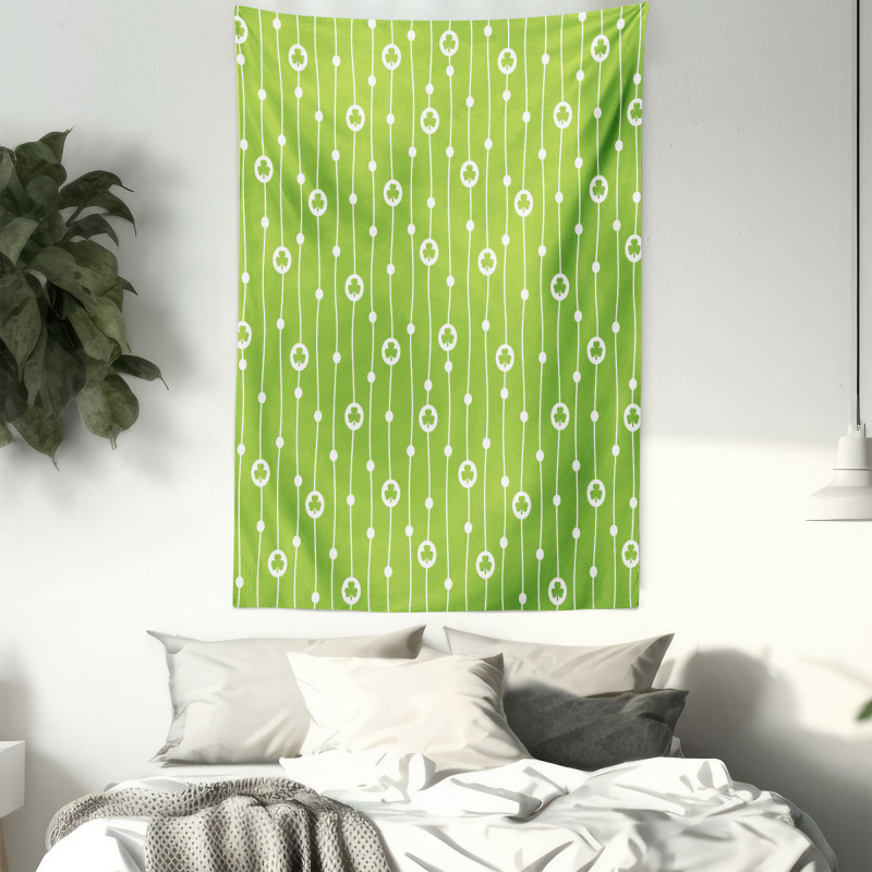 Trifolium Wavy Lines Tapestry