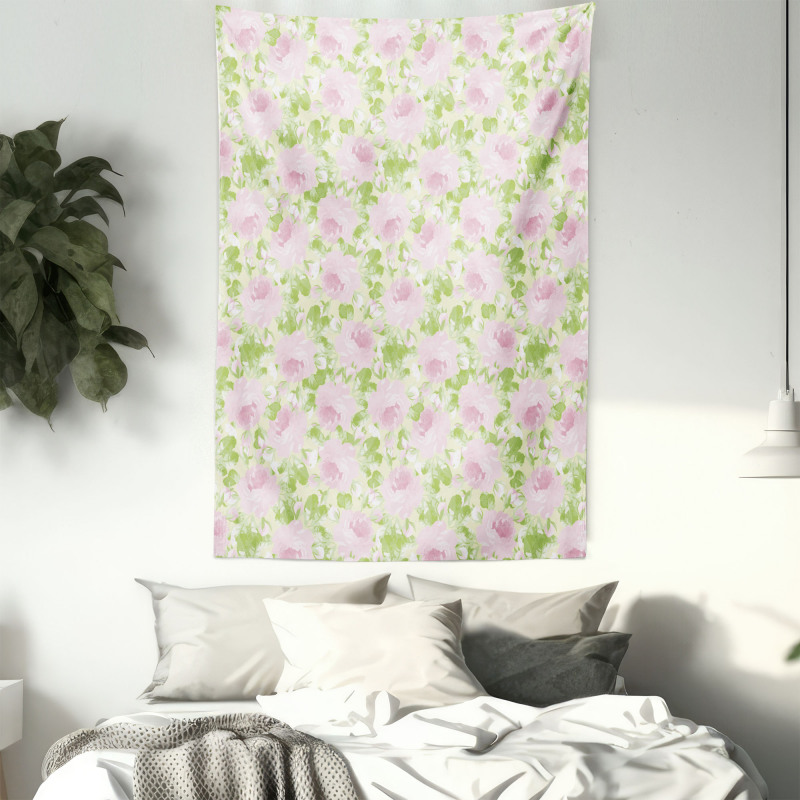 Spring Yard Pastel Tapestry