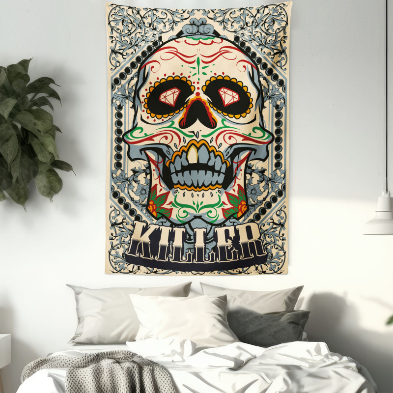 Gothic Killer Frame Tapestry