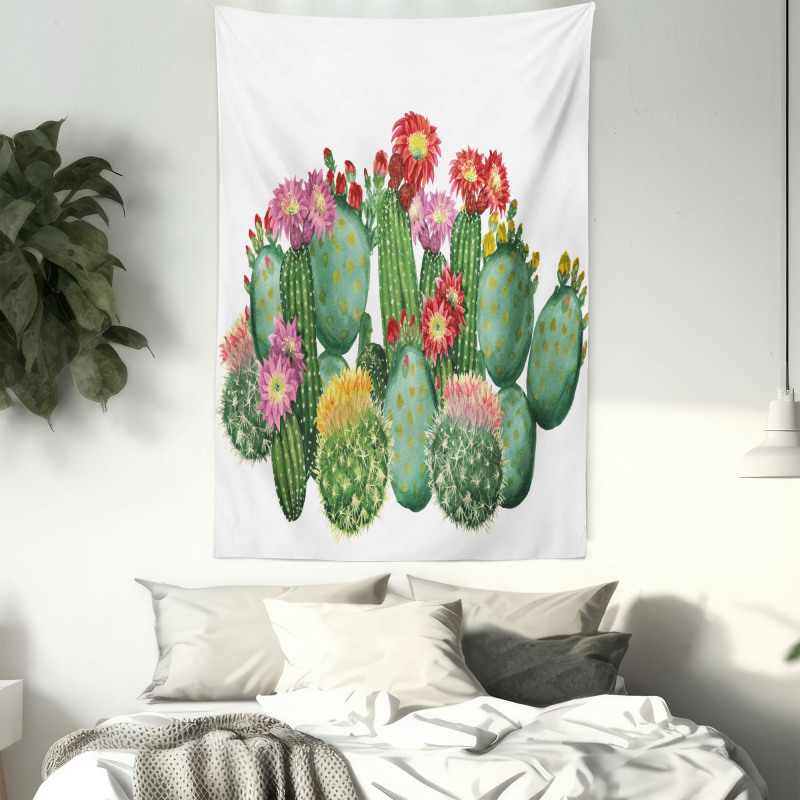 Saguaro Tropical Garden Tapestry