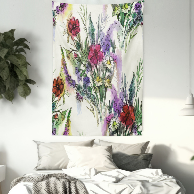 Floral Bouquet Tapestry