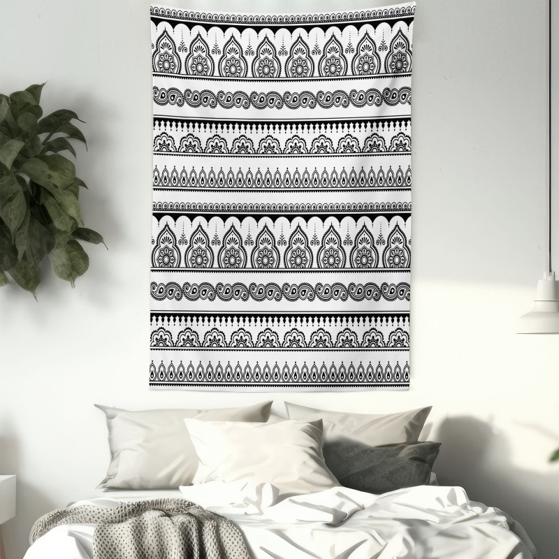 Eastern Tattoo Design Art Tapestry