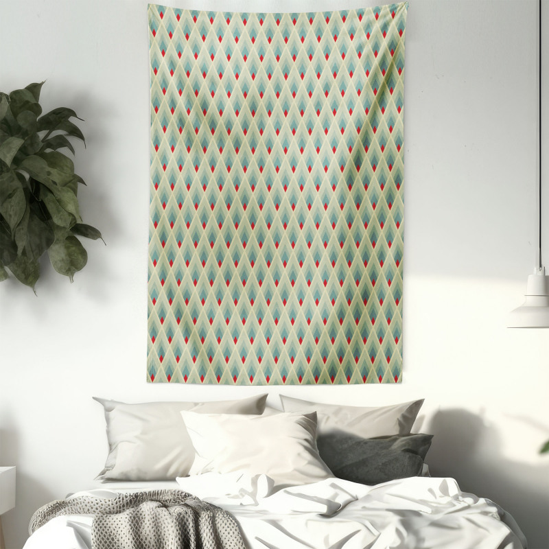 Mountain Shape Art Tapestry