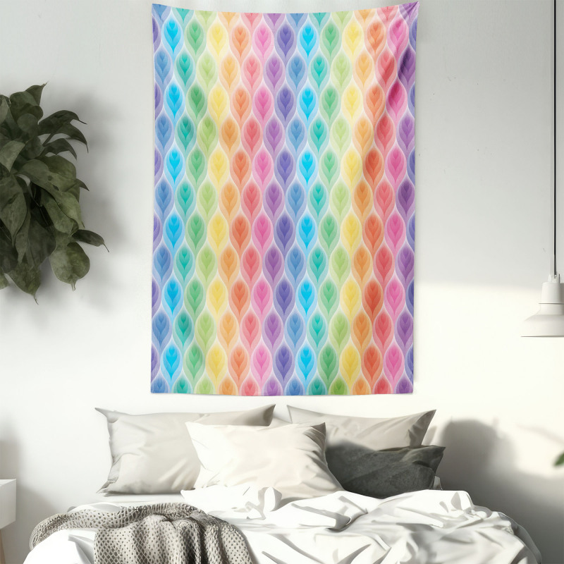 Flower Pattern Motif Tapestry