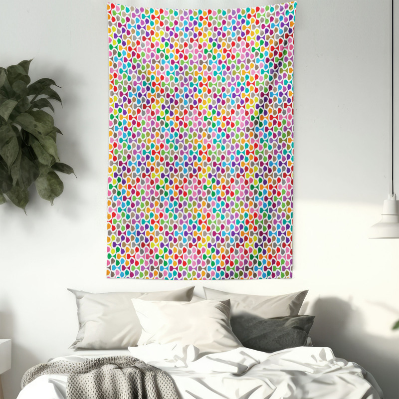 Abstract Vivid Motif Tapestry