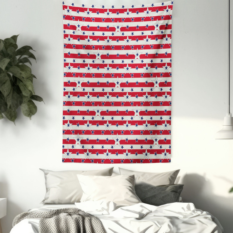 Love My Country America Tapestry