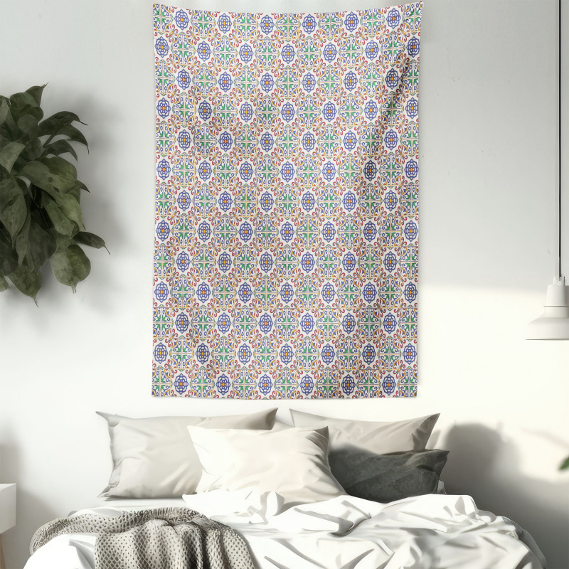 Portuguese Plant Design Tapestry