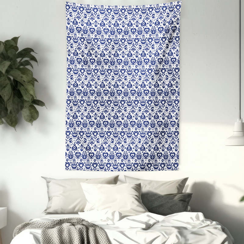 Vintage Ikat Tapestry