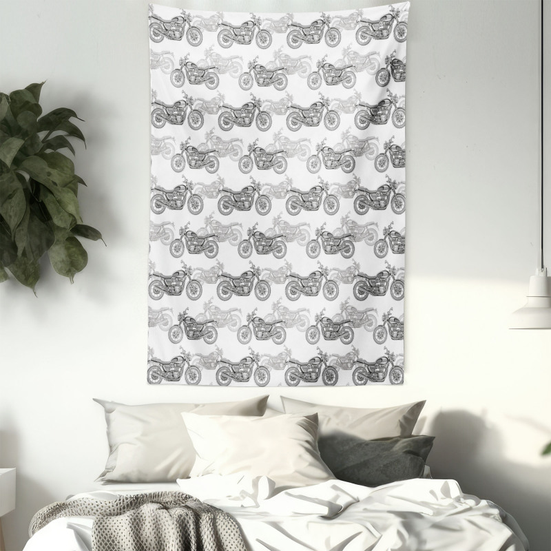 Details in Grayscale Tapestry