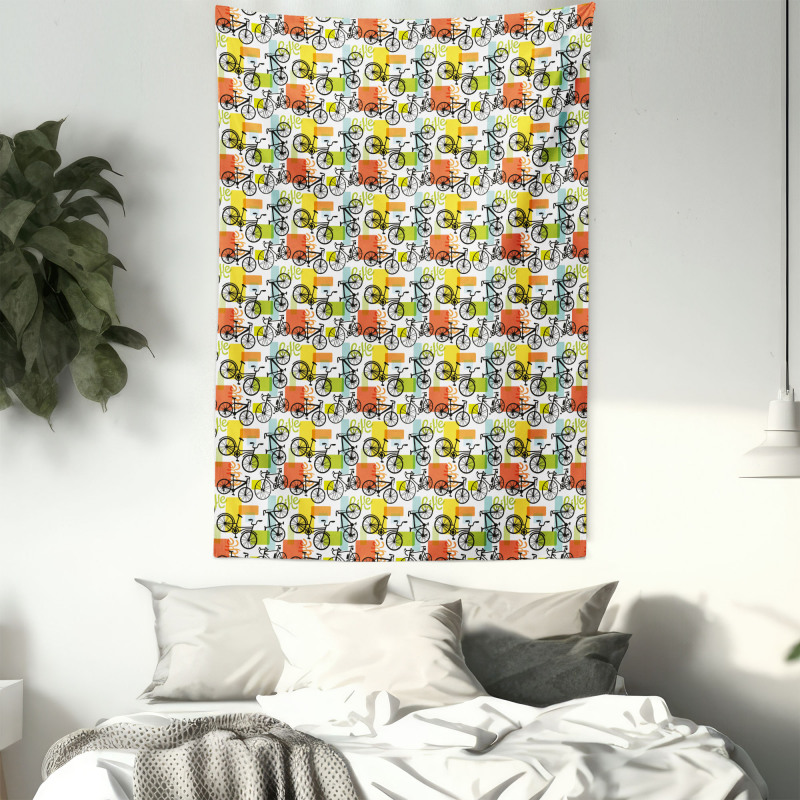 Geometric and Colorful Tapestry