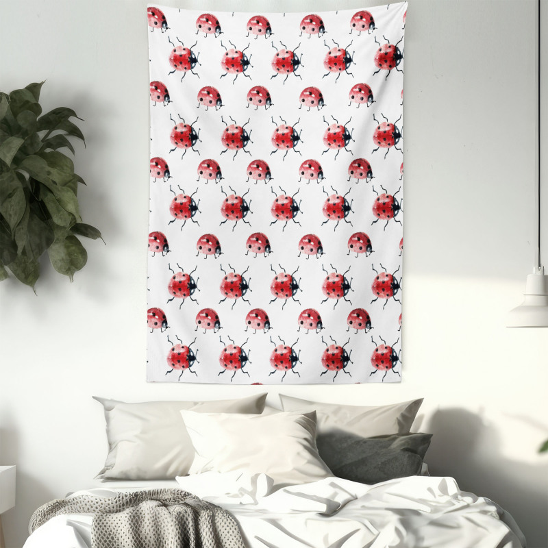 Lady Bug Insect Tapestry