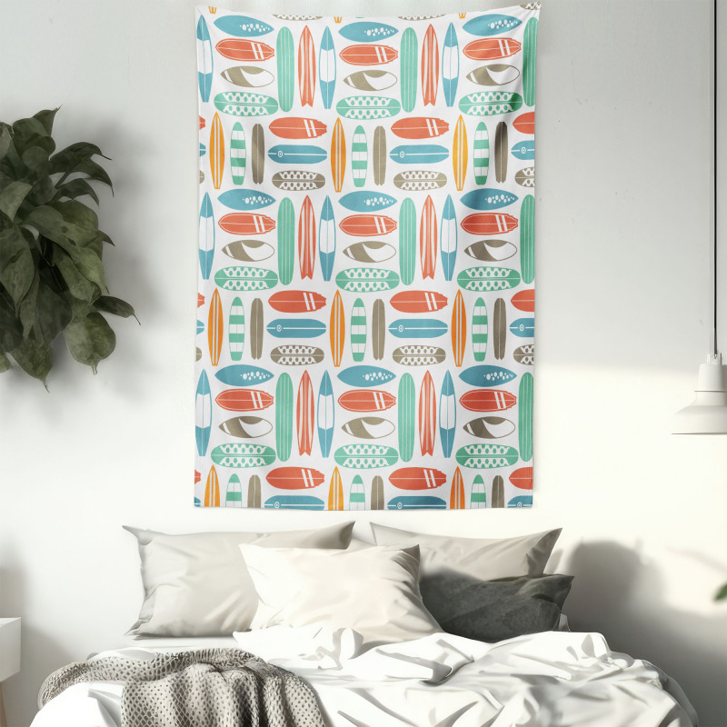 Summer Travel Retro Tapestry