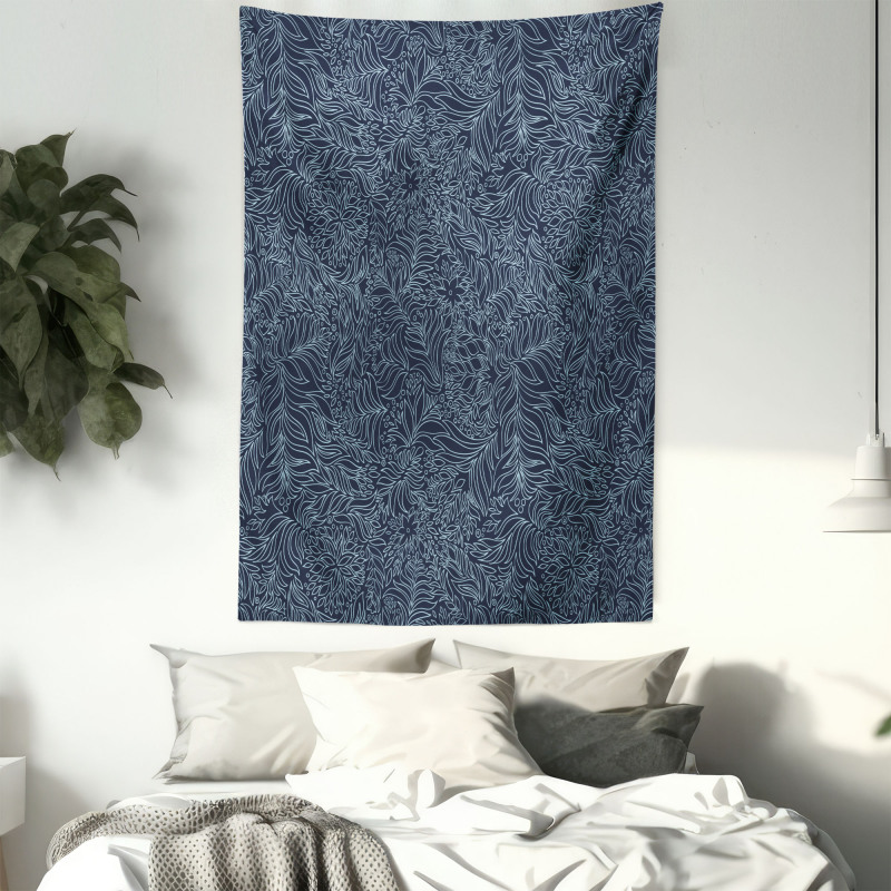 Abstract Flourish Tapestry