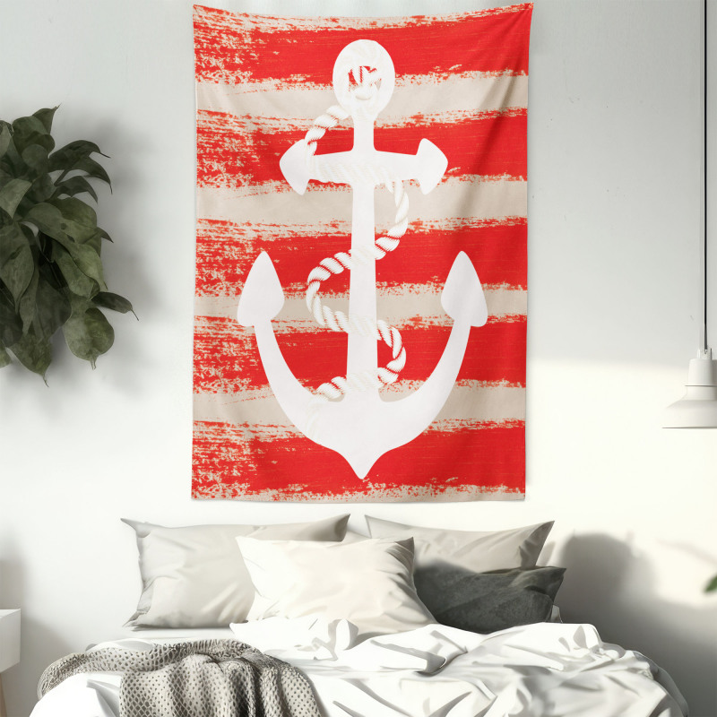 Rope Stripes Nautical Tapestry