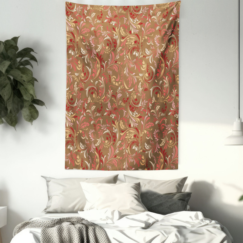 Victorian Classic Leaves Tapestry