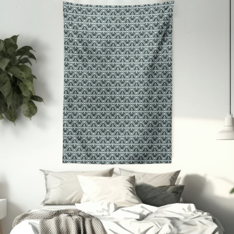 Rectangle Motifs Tapestry