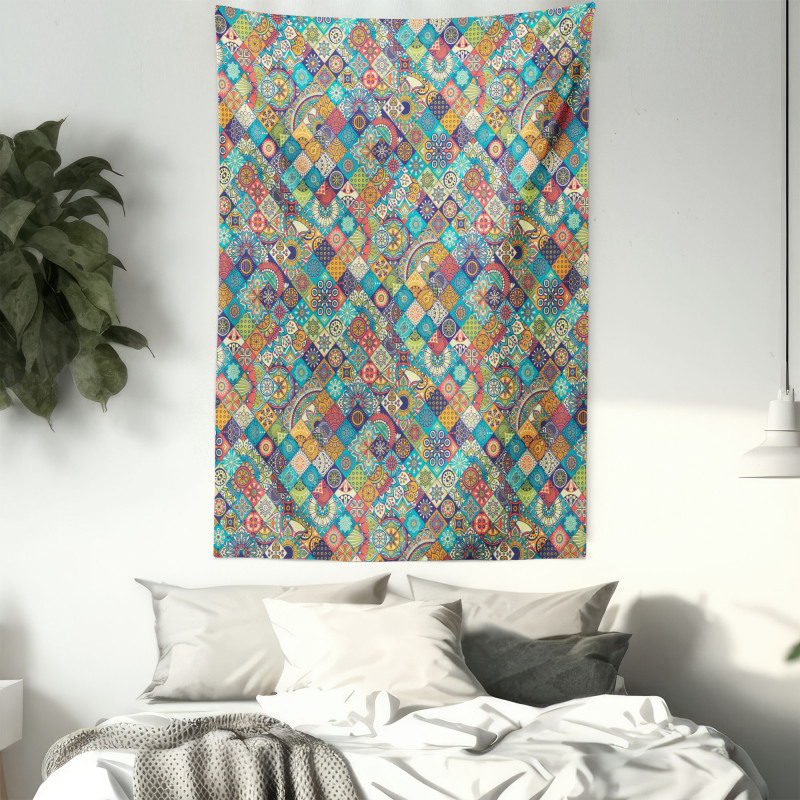 Oriental Motifs Tapestry