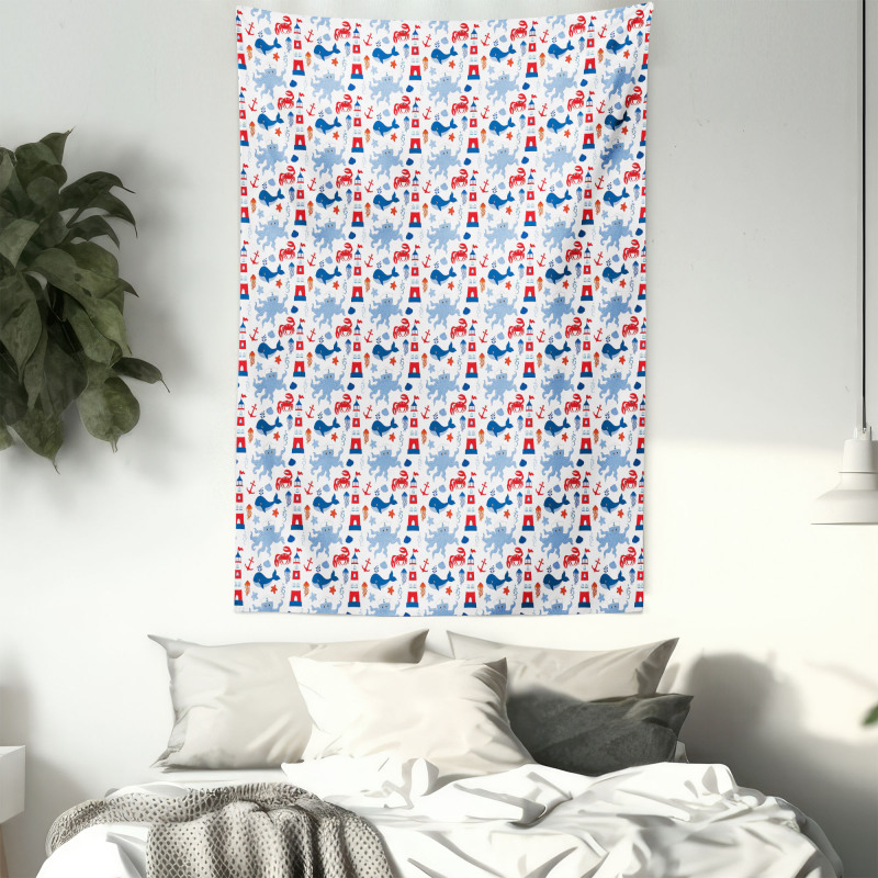 Animal Pattern Shell Tapestry