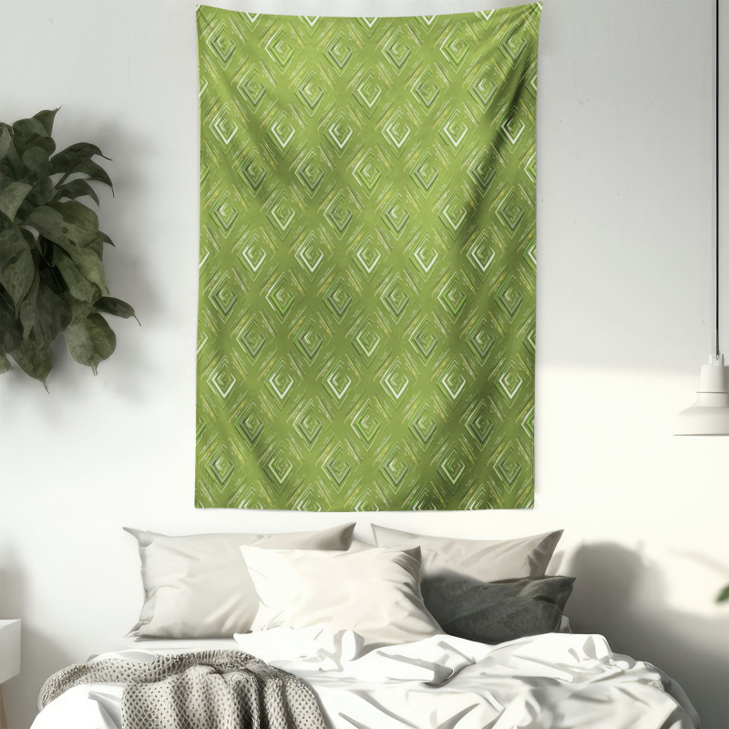 Rhombus Squares Tapestry