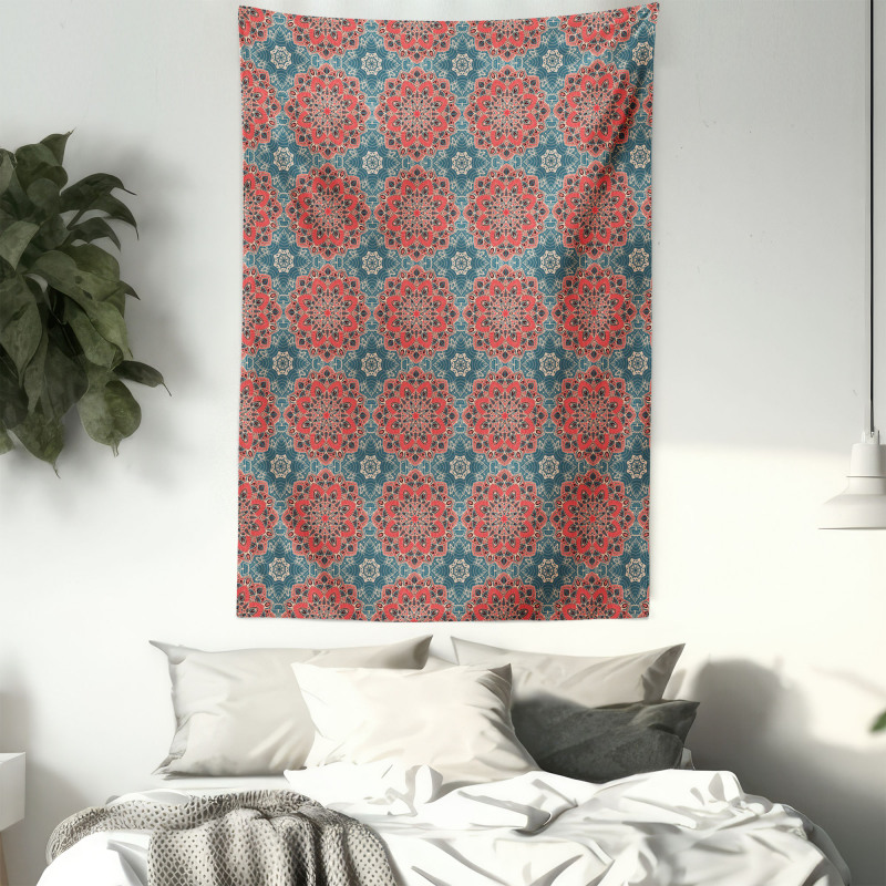 Culture Flowers Tapestry