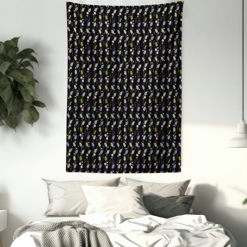 Abstract Blooming Nature Tapestry