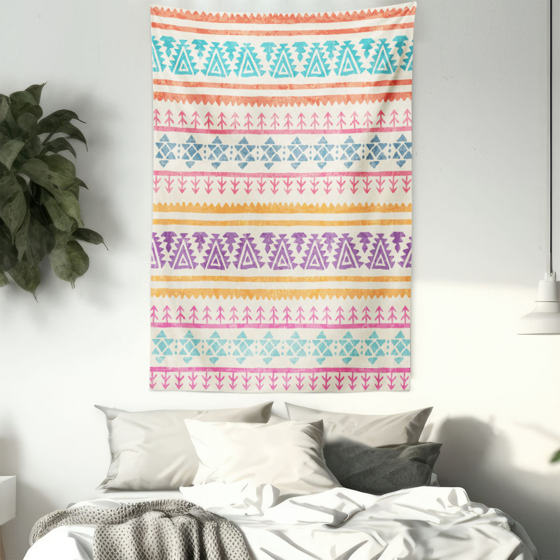 Triangle Arrows Tapestry