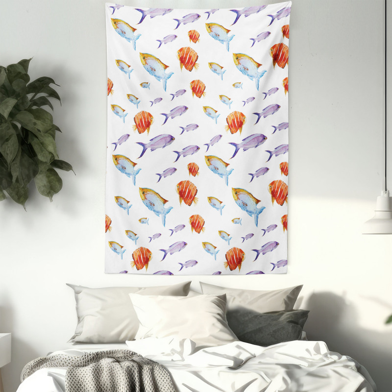 Goldfish and Mackerel Tapestry