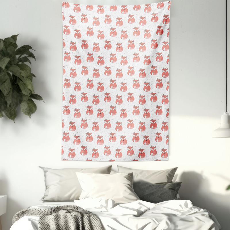 Abstract Dotted Background Tapestry