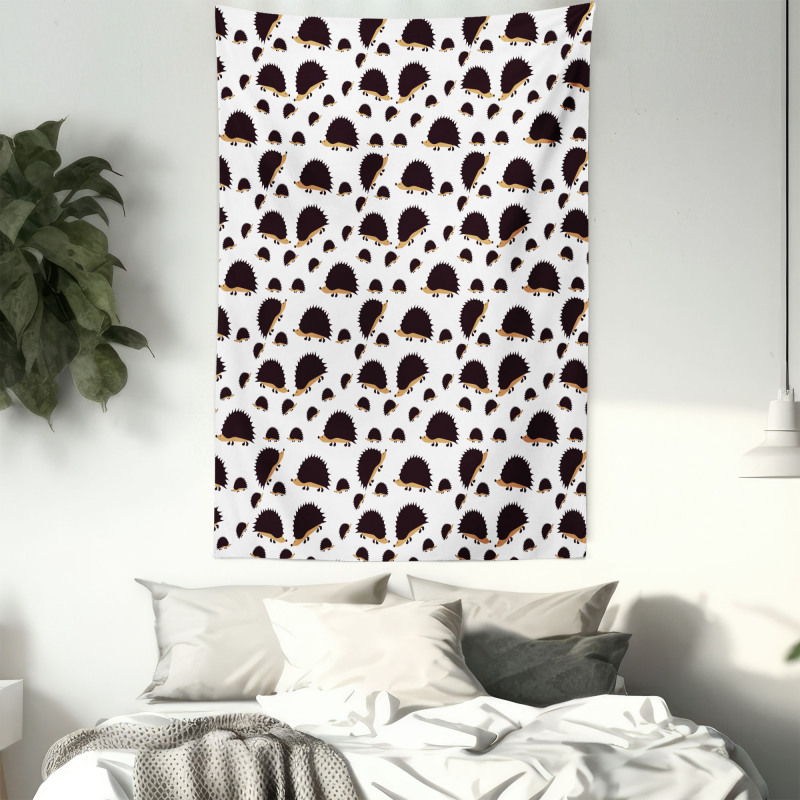 Porcupine Characters Tapestry