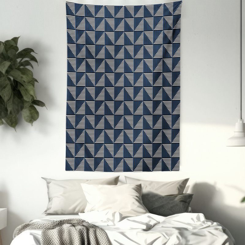 Triangle Rhombus Shapes Tapestry
