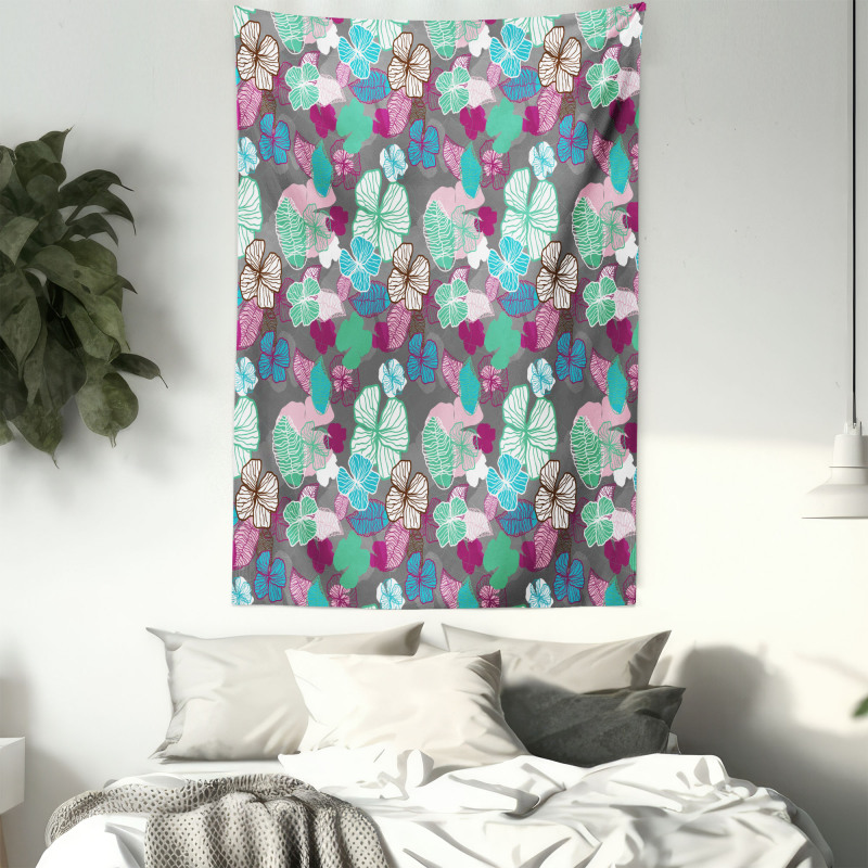 Hawaiian Blossom Plants Tapestry