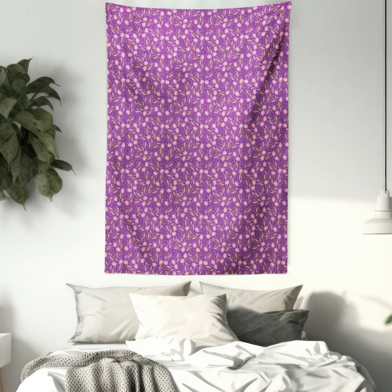 Romantic Nature Pattern Tapestry