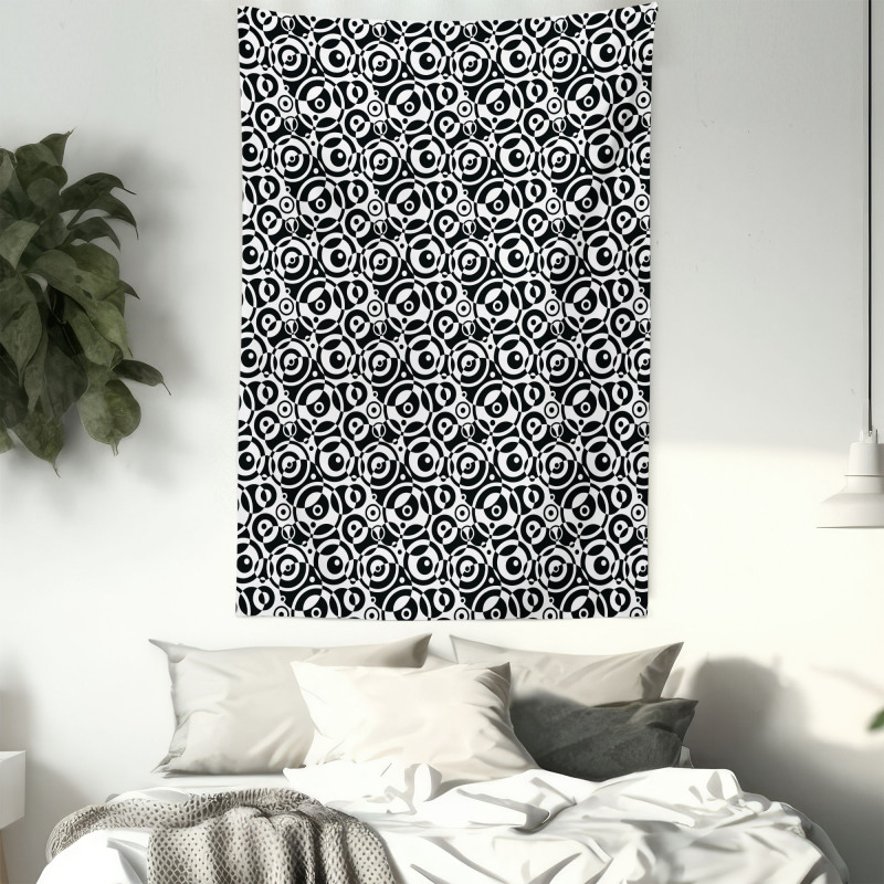 Circle and Dots Tapestry